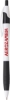 Cougar Rubber Grip Ballpoint Pen - White w_Black Trim