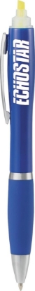 Nash Ballpoint Pen-Highlighter - Blue