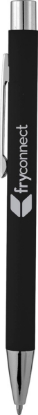 The Maven Soft Touch Metal Pen - Black