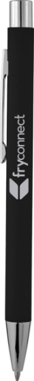 The Maven Soft Touch Metal Pen - Black