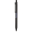 Halo Soft Touch Recycled Aluminum Gel Pen - Black