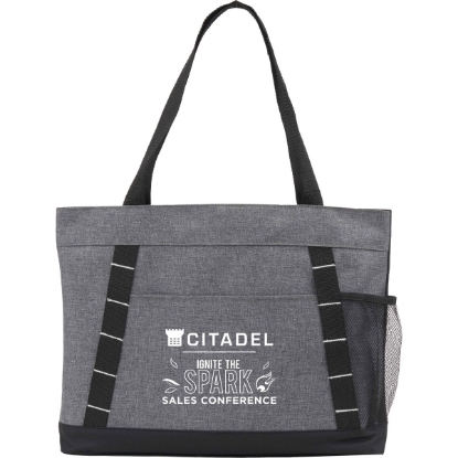 Snap Meeting rPET Tote - Graphite