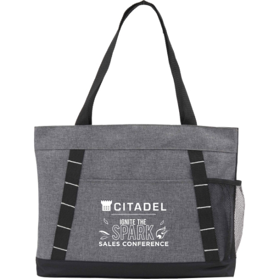 Snap Meeting rPET Tote - Graphite
