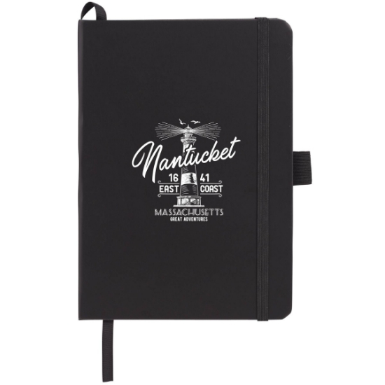 5'' x 7'' FSC® Mix Prism Notebook - Black