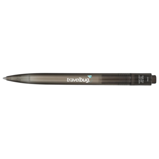 Recycled Ocean Bound Plastic Gel Pen - Black