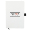 5.5'' x 8.5'' FSC® Recycled Bamboo Fiber Bound Notebook - Black