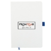 5.5'' x 8.5'' FSC® Recycled Bamboo Fiber Bound Notebook - Blue