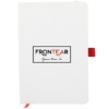 5.5'' x 8.5'' FSC® Recycled Bamboo Fiber Bound Notebook - Red