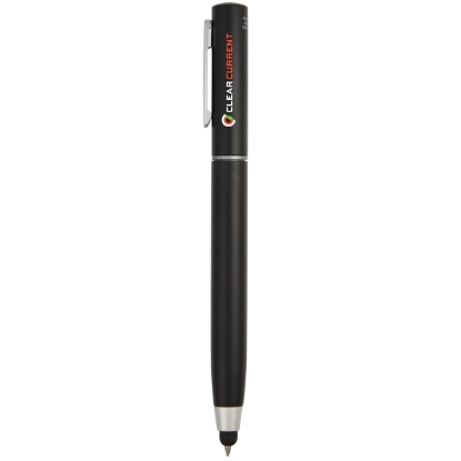 3-in-1 Tech Cleaning Stylus Gel Pen - Black