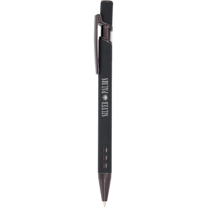 Vera Recycled Aluminum Gel Pen - Black