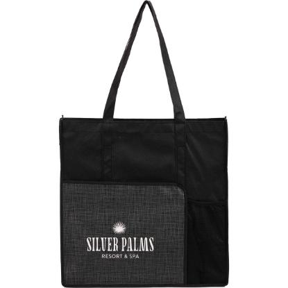 Radius Recycled Non-Woven Tote - Black