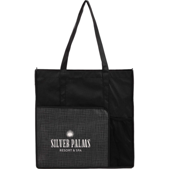 Radius Recycled Non-Woven Tote - Black