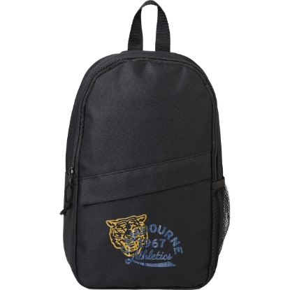 Barton Recycled Sling Backpack - Black