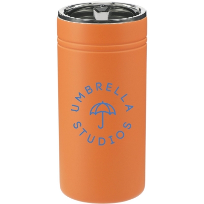 Sherpa 12oz Vacuum Tumbler & Slim Can Insulator - Autumn Orange