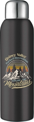 Guzzle 28oz Stainless Sports Bottle - Black