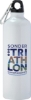 Pacific 26oz Aluminum Sports Bottle - Recycled White