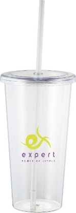 Sizzle 24oz Tumbler - Clear