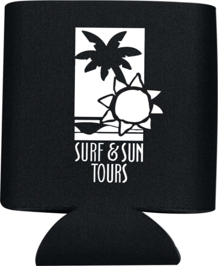 12oz Collapsible Can Insulator - Black