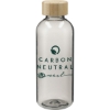 Sona 22oz rPET Reusable Bottle w/ FSC® 100% Bamboo Lid - Smoke