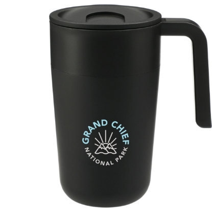 Sigrid 16oz ECO Mug with Recycled Plastic - Black