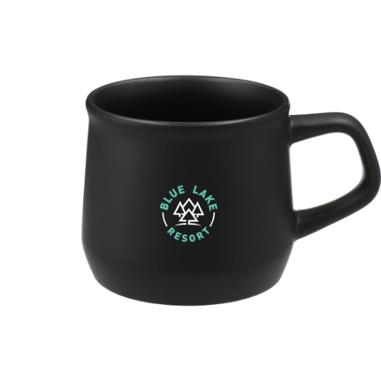 Angus 12oz Ceramic Mug - Black