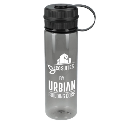 Venture Recycled R-PET Sports Bottle 21oz - Charcoal