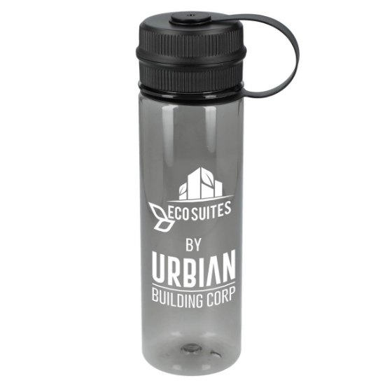Venture Recycled R-PET Sports Bottle 21oz - Charcoal