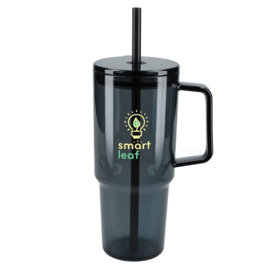 Lucien Recycled Acrylic Travel Mug 40oz - Black