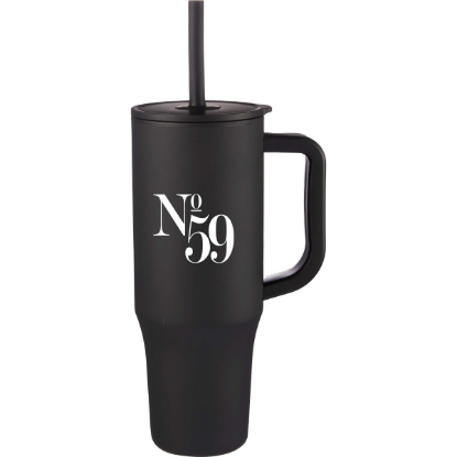 Erie 30oz Eco-Friendly Straw Tumbler - Black