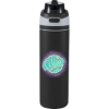 Elvin 28oz Recycled Stainless Flip Straw Bottle - Black