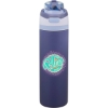 Elvin 28oz Recycled Stainless Flip Straw Bottle - Future Dusk
