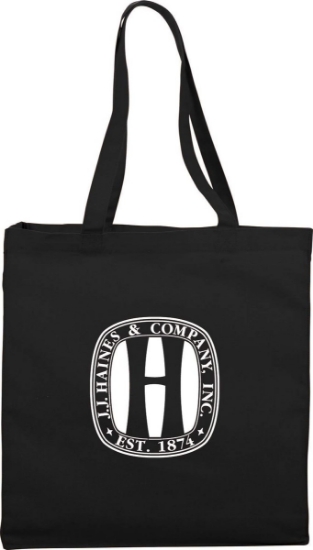 Odessa 8oz Cotton Canvas Tote - Black