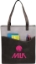 Rivers Pocket Non-Woven Convention Tote - Gray with Black Trim