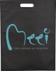 Large Freedom Heat Seal Non-Woven Tote - Black