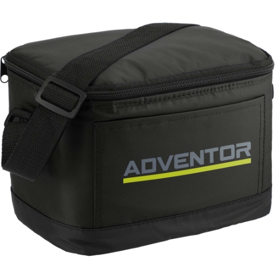 Classic Insulated 6-Can Cooler Lunch Bag - Black