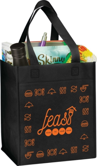 Basic Grocery Tote - Black
