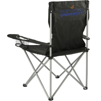 Fanatic Event Folding Chair (300lb Capacity) - Black
