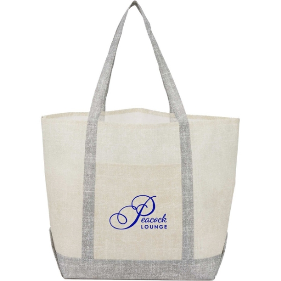 Beacon Non-Woven Recycled Boat Tote - Gray