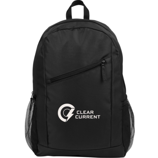 Packable Recycled Backpack - Black