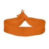 3/4" ElasticBand Fold Over Hair Ties - Orange