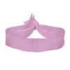 3/4" ElasticBand Fold Over Hair Ties - Pink