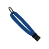 1/2" Cotton Wrist Retainer with Slider & Metal Split-Ring - Royal Blue