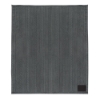 Cable Sherpa Blanket - Black
