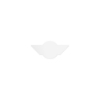 2" x 2" Die Cut Roll Labels - White