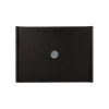 Black Gift Box with Wax Stamp Decoration - Silver
