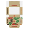 14" x 10" x 4" Flat Custom White Corrugate Gift Box - Rally Full Color Print - Outside Box