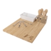 Charcuterie Board with Bowl, Utensils, and Forks - Laser Engrave Board