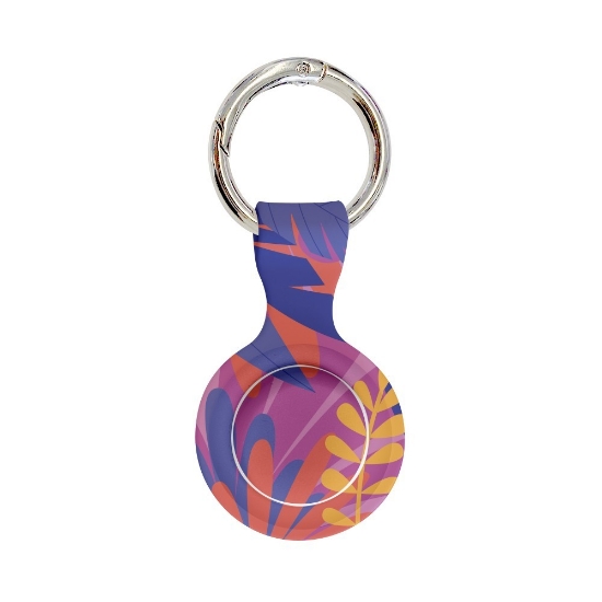 IMPORT Full Color Silicone Key Ring for AirTag - B_B