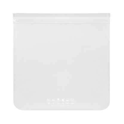 IMPORT Large Reusable Resealable Frosted Vinyl Storage Bag - B_B