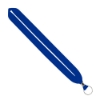 IMPORT Rush 1" Polyester Lanyard with Silver Crimp & Split-Ring - Royal Blue